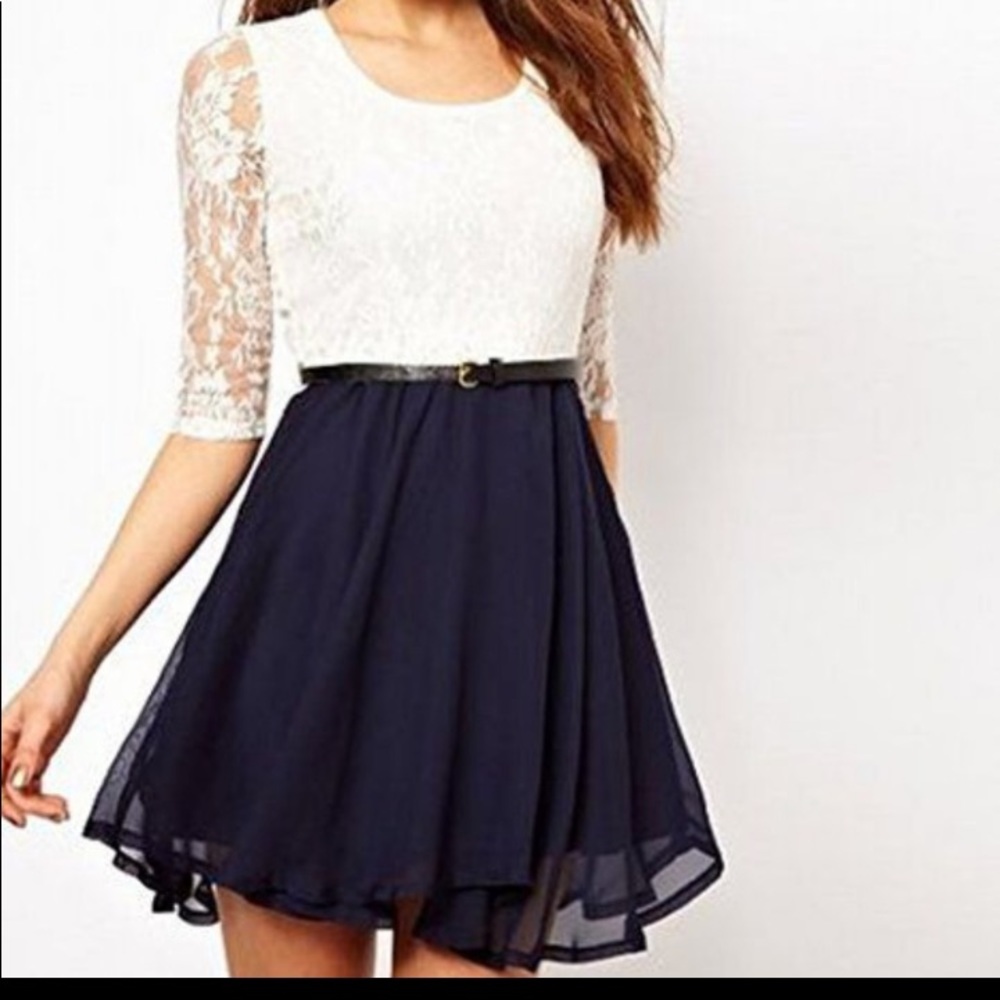 Abody Long Sleeve Lace dress size L